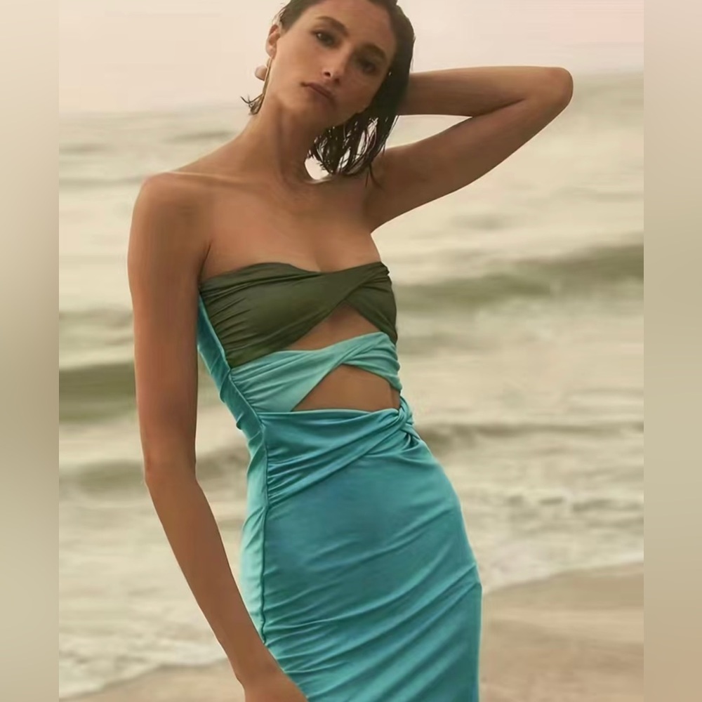 Ariel silken summer maxi